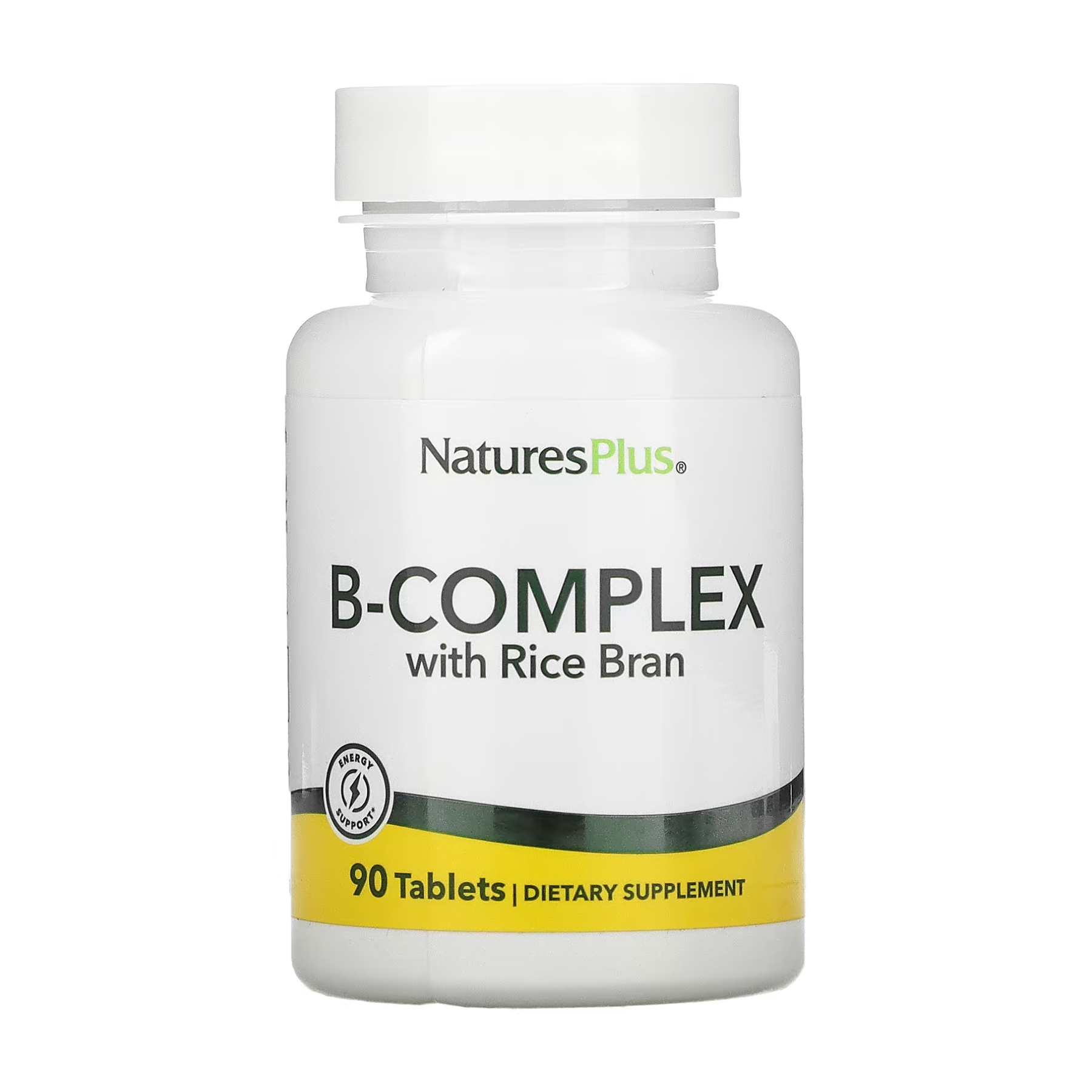 Nature's Plus B-Complex with Rice Bran - 90 tabs 2023-10-2359