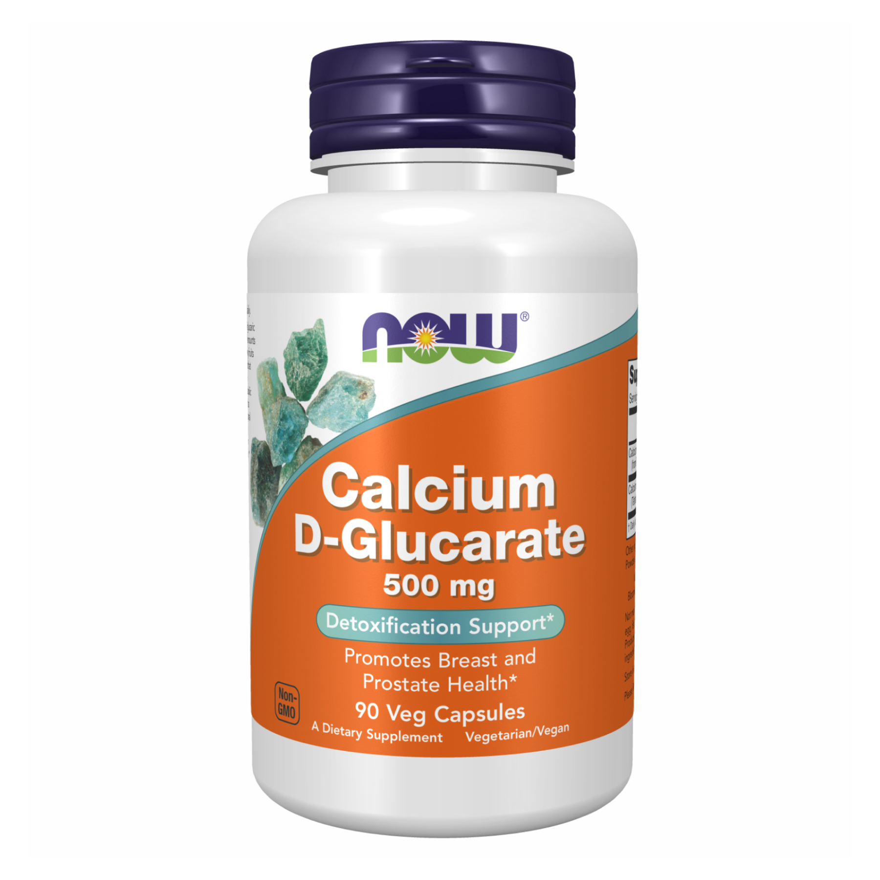 Now Foods Calcium D-Glucarate 500mg - 90 vcaps 2022-10-1708