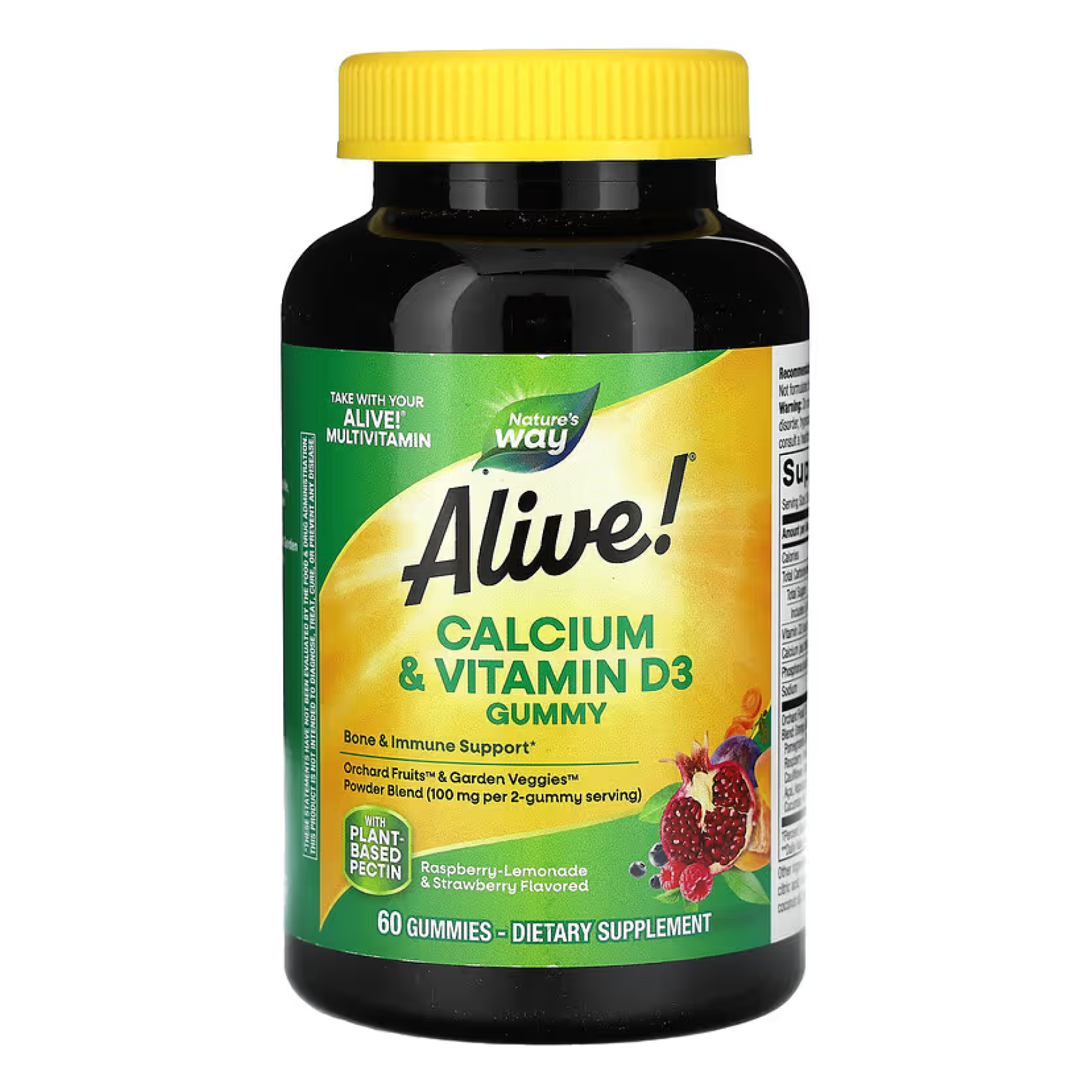 Nature's Way Calcium + D3 Gummy 60 ct (HFS) 2022-10-1039