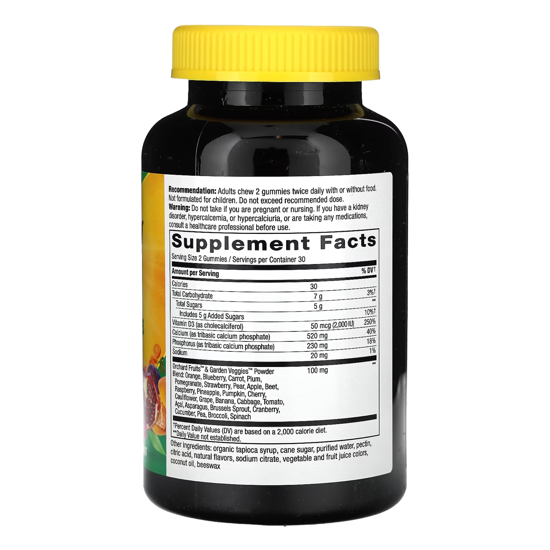 Nature's Way Calcium + D3 Gummy 60 ct (HFS) 2022-10-1039