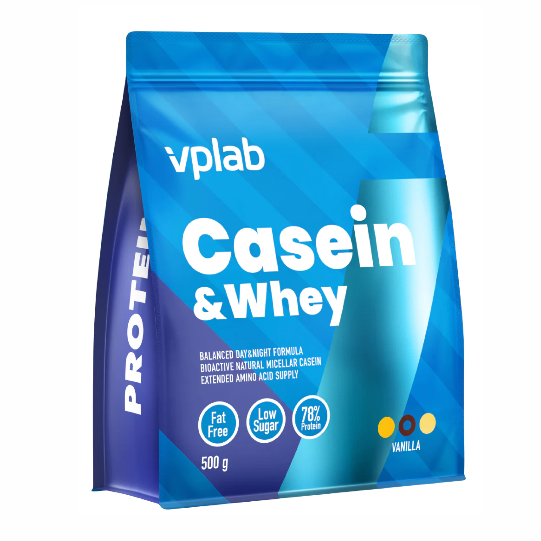 VPLab Casein & Whey - 500g Vanilla (Пошкоджена упаковка) 2022-10-1848