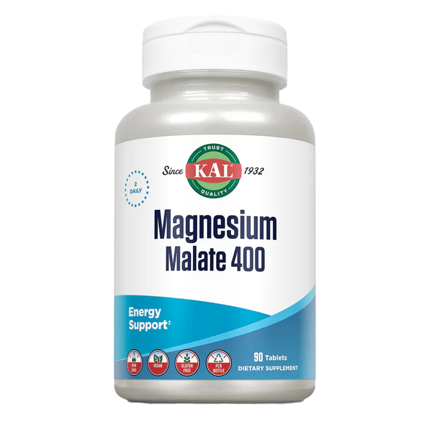 KAL Magnesium Malate 400mg - 90 tabs 2022-10-2443