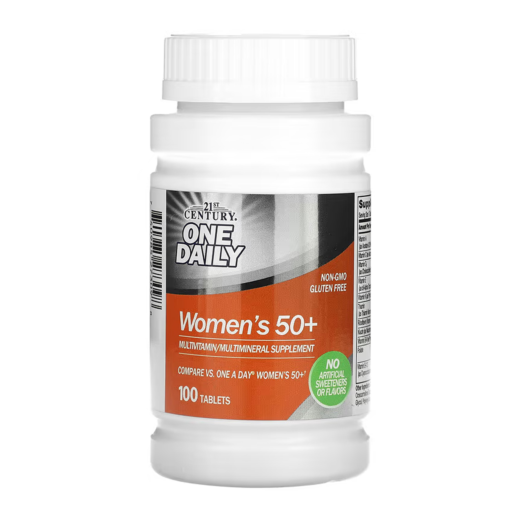 21st Century One Daily Women's 50+ - 100 tabs 100-96-7404031-20