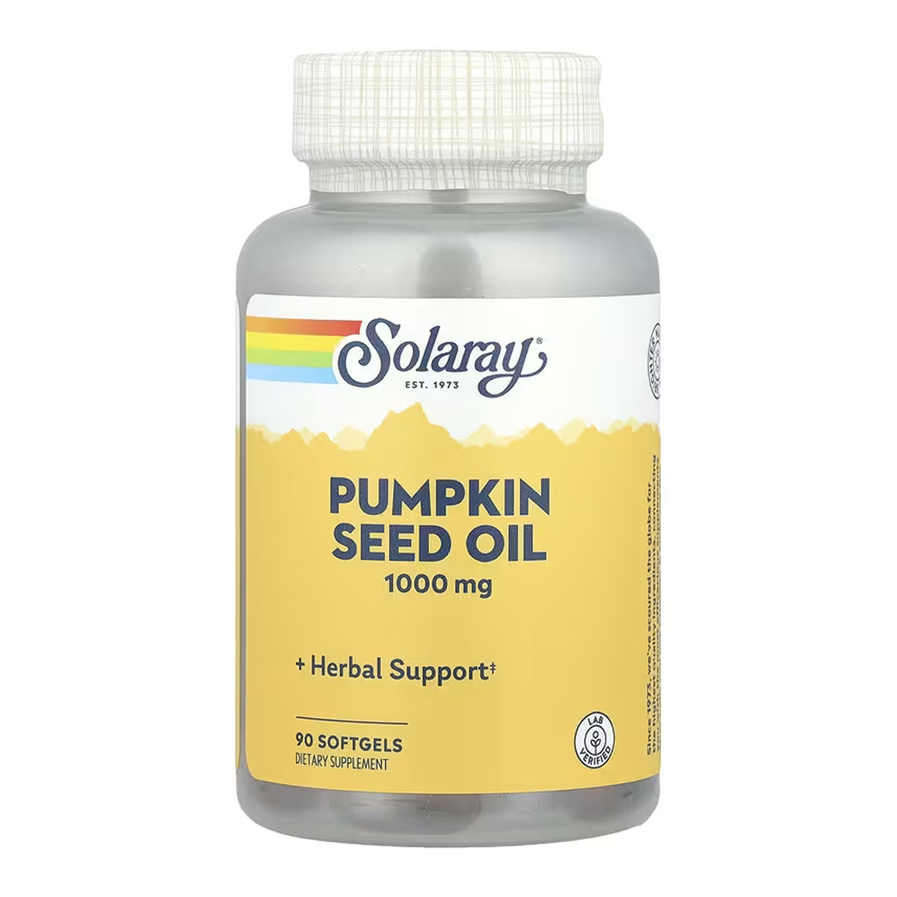 Solaray Pumpkin Seed Oil 1000mg - 90 softgels 2023-10-6763