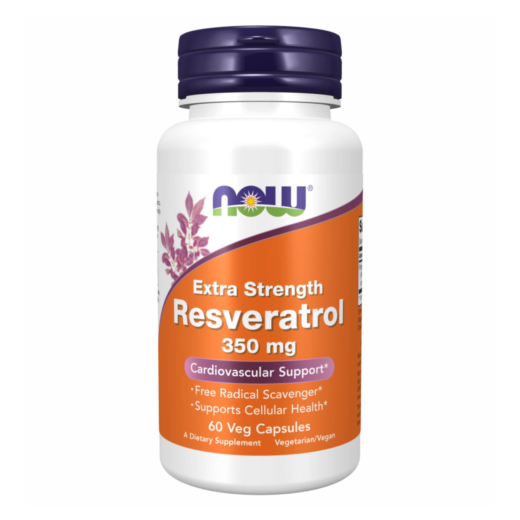 Now Foods Resveratrol 350mg - 60 vcaps 2022-10-1402