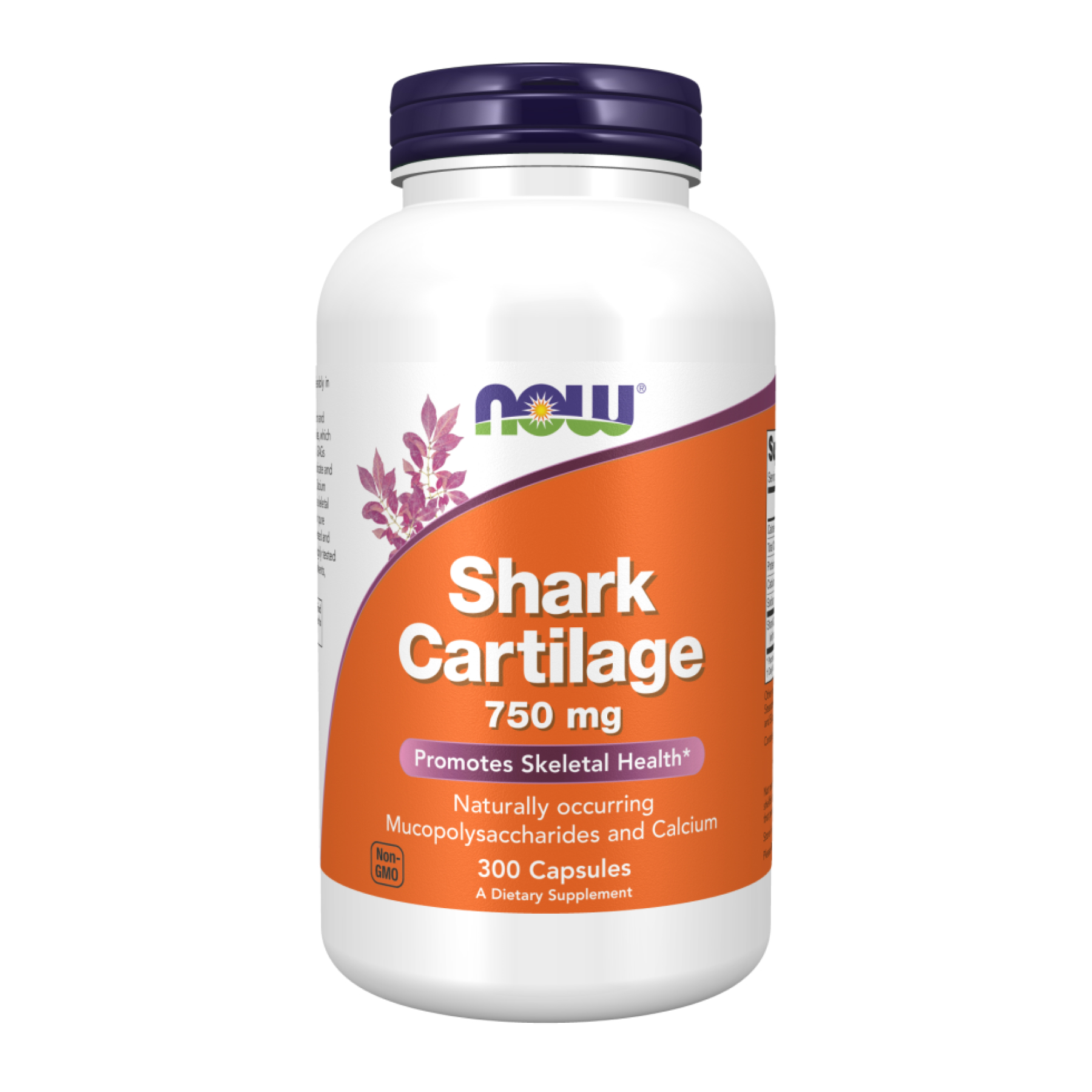 Now Foods Shark Cartilage 750mg - 300 caps 2023-10-5247