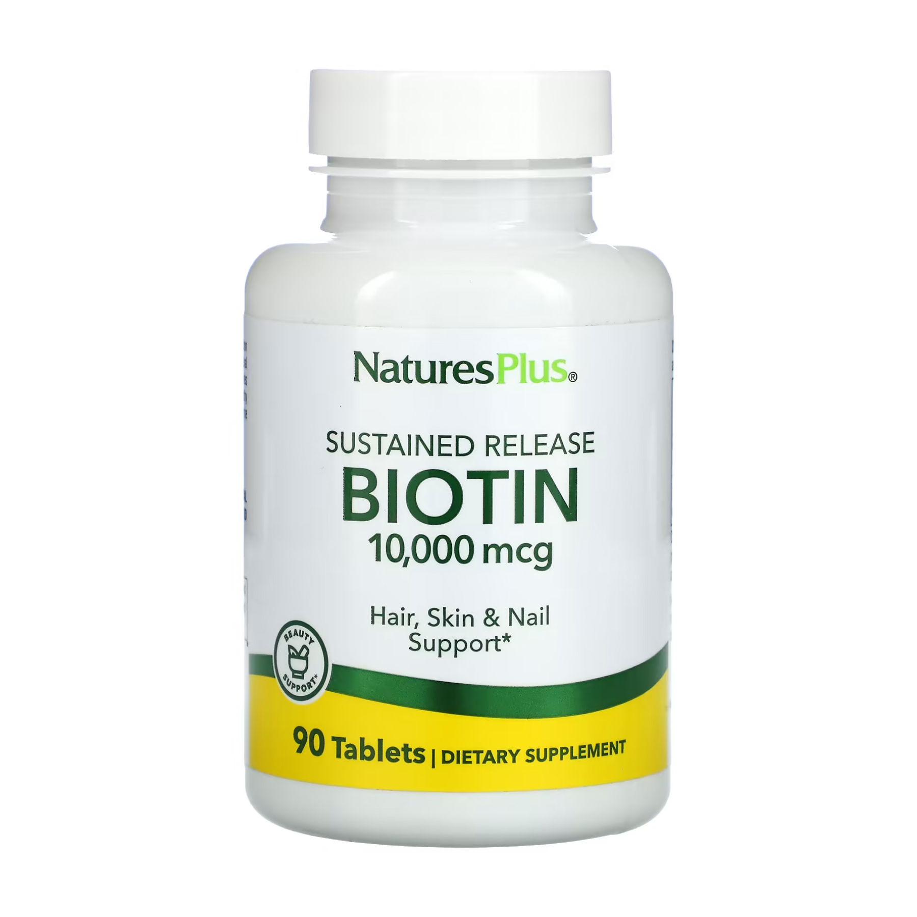 Nature's Plus Biotin 10000 mcg - 90 tabs 2023-10-2360