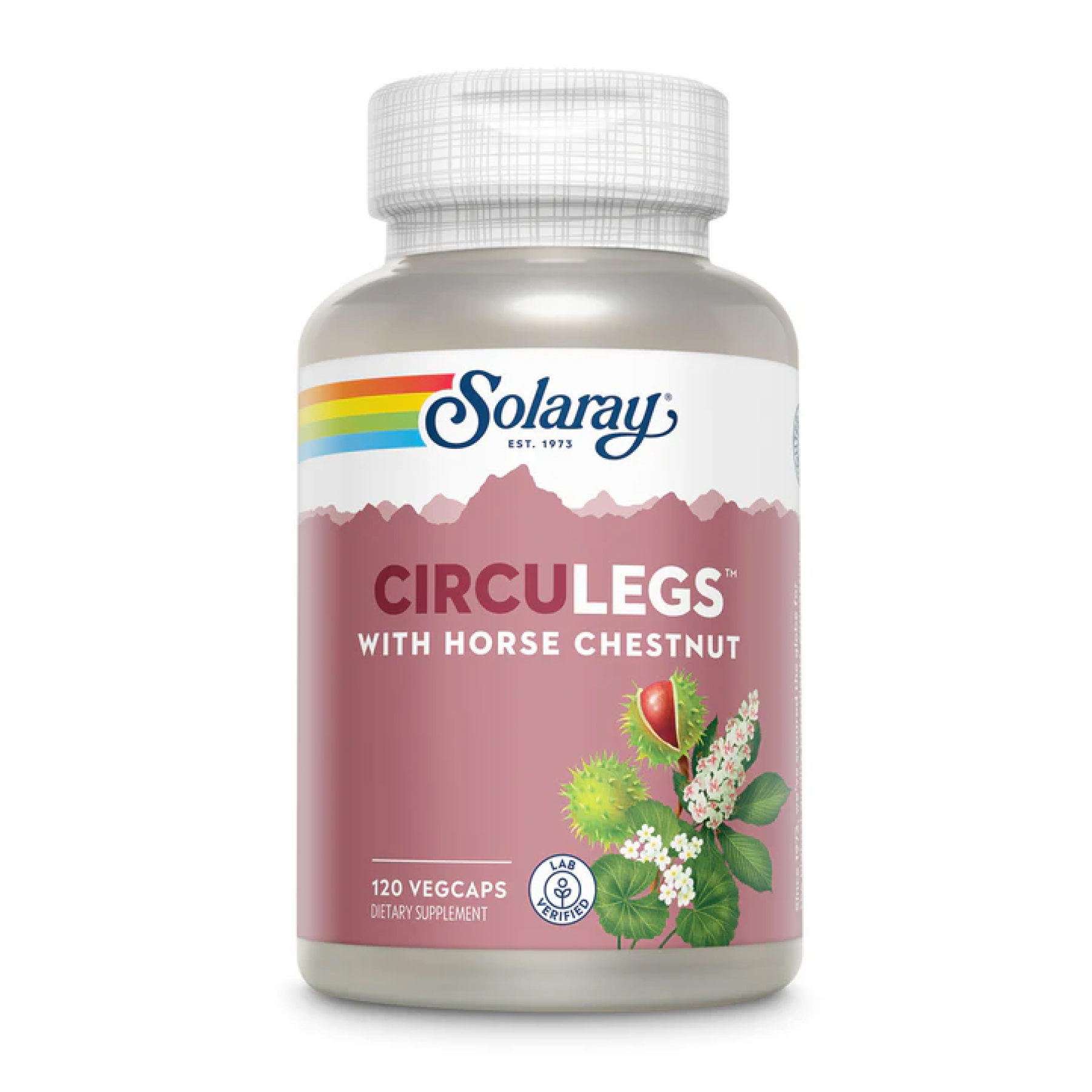 Solaray CircuLegs Circulation Support 200mg - 120 vcaps 2023-10-2412