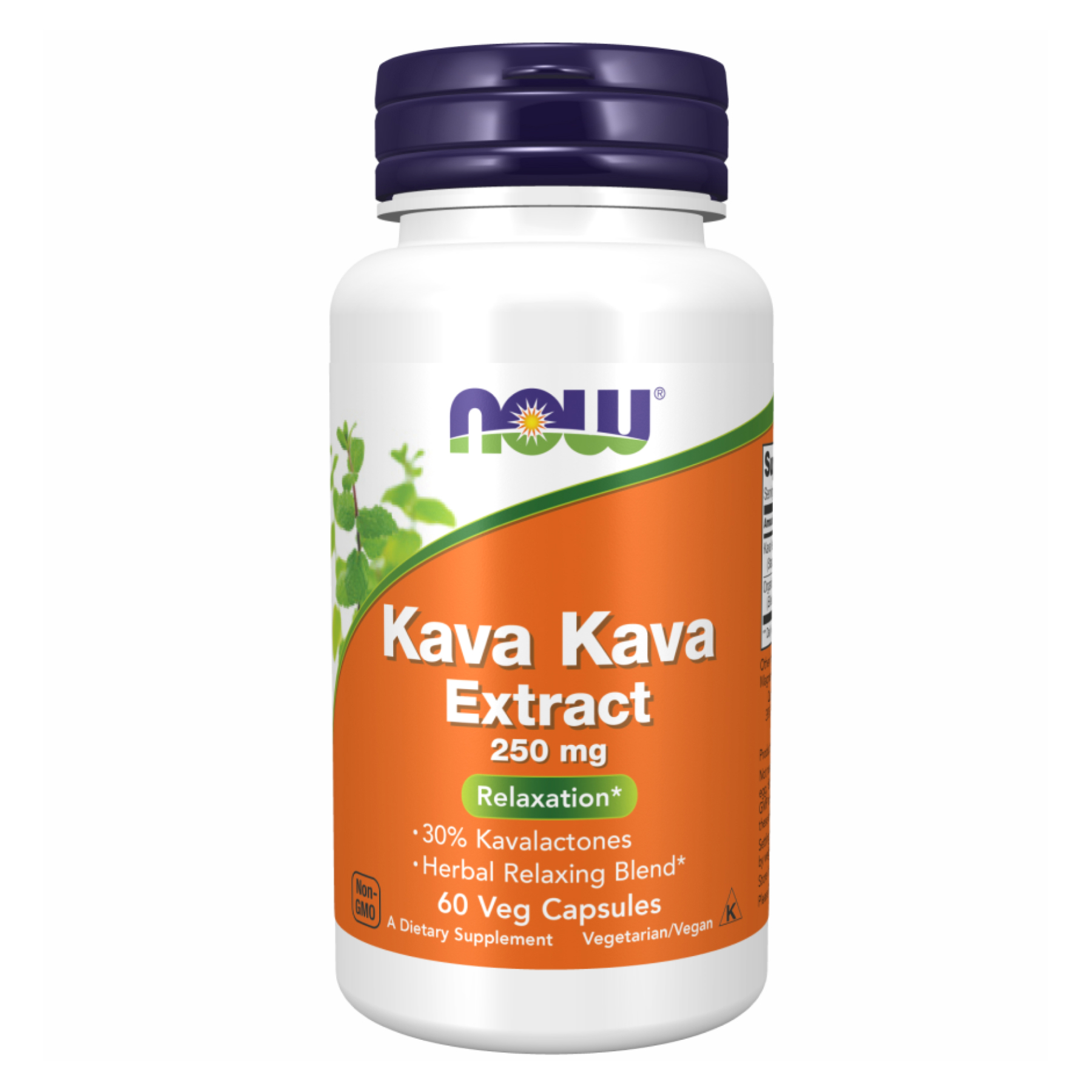 Now Foods Kava Kava 250mg - 60 vcaps 2022-10-1403