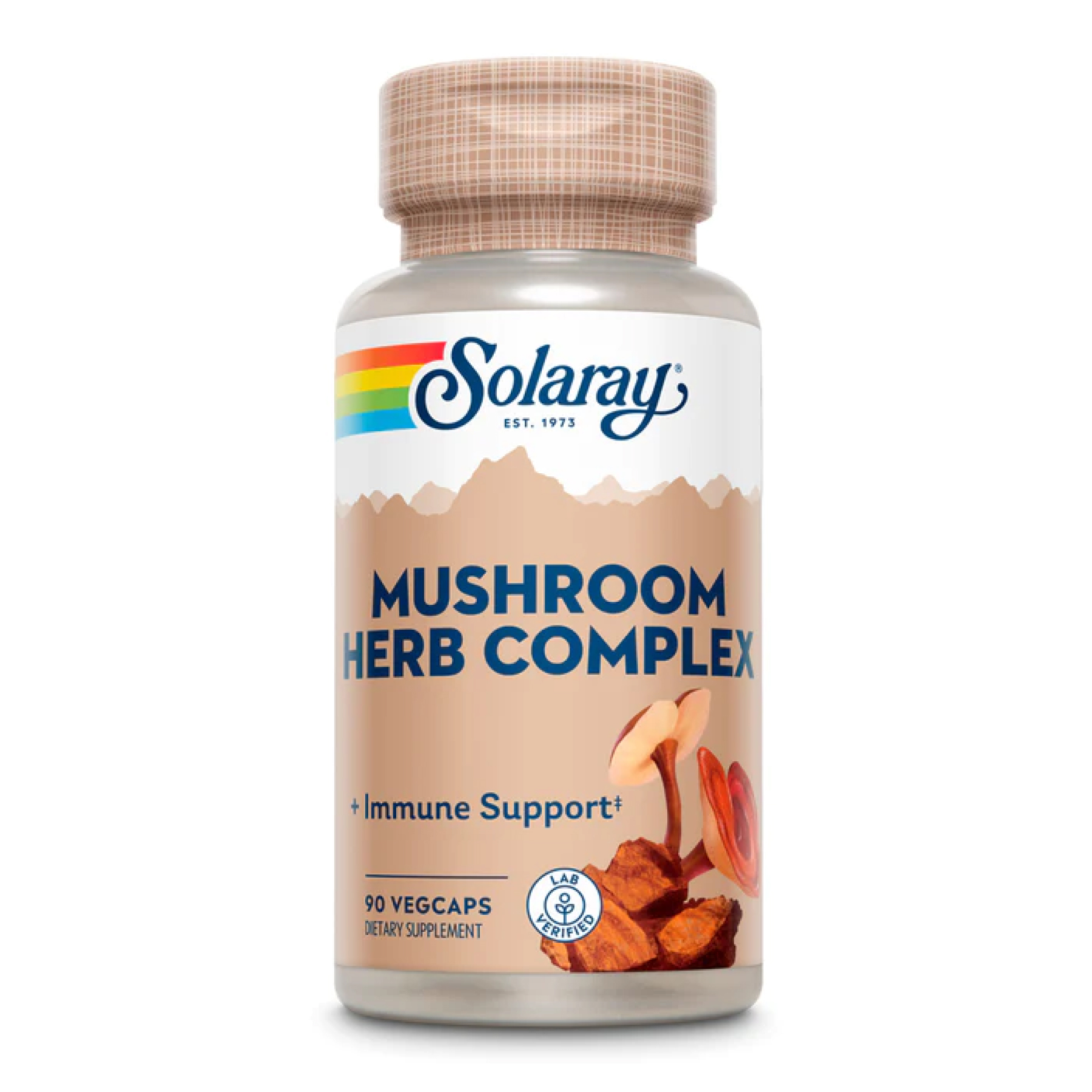 Solaray Mushroom Herb Complete - 90 vcaps 2023-10-2148