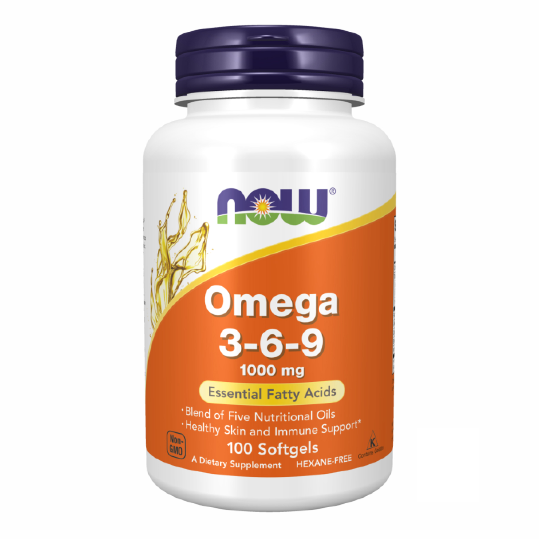 Now Foods Omega 3-6-9 1000 mg - 100 sgels 2022-10-0067