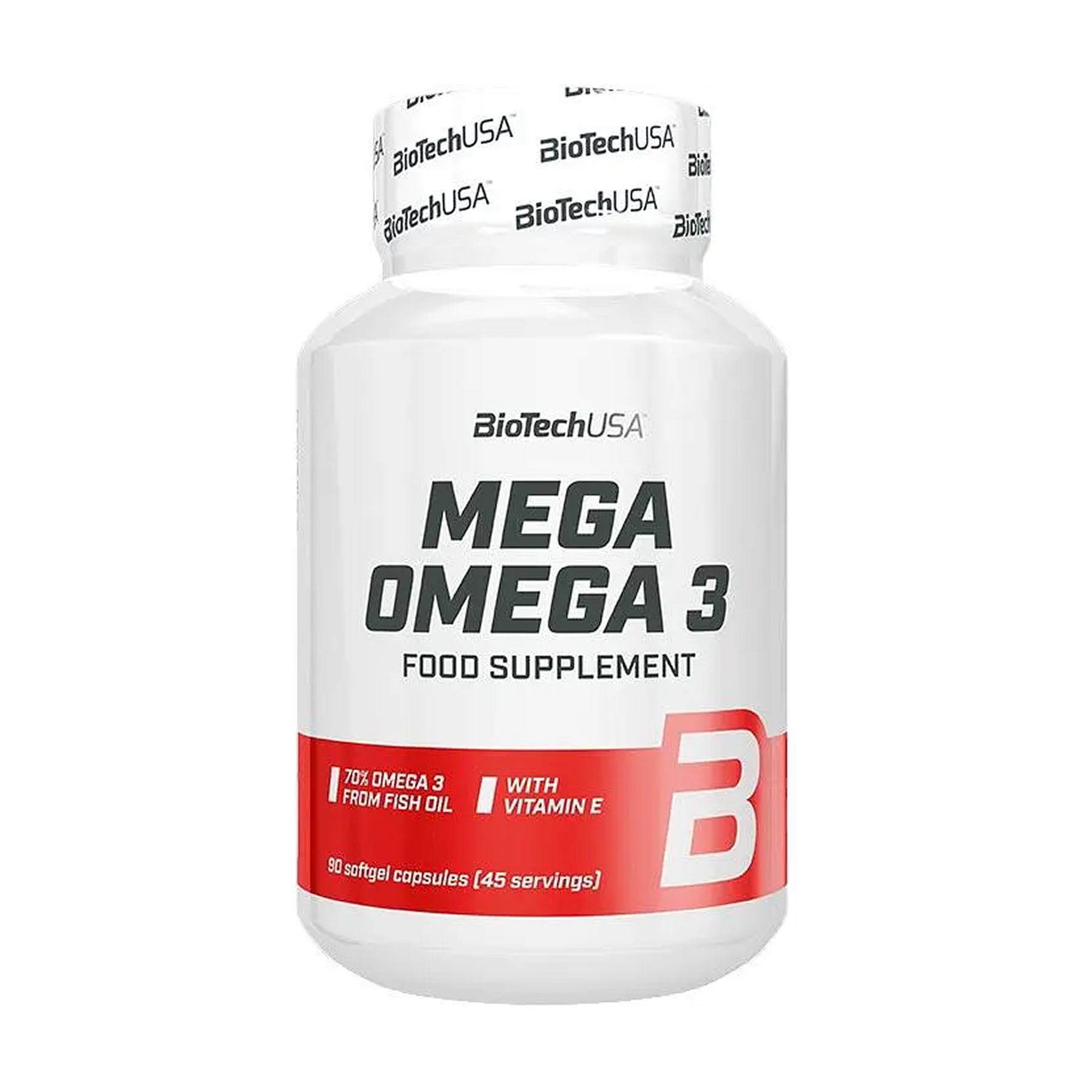 Biotech Mega Omega-3 - 90 softgels 2023-10-5529
