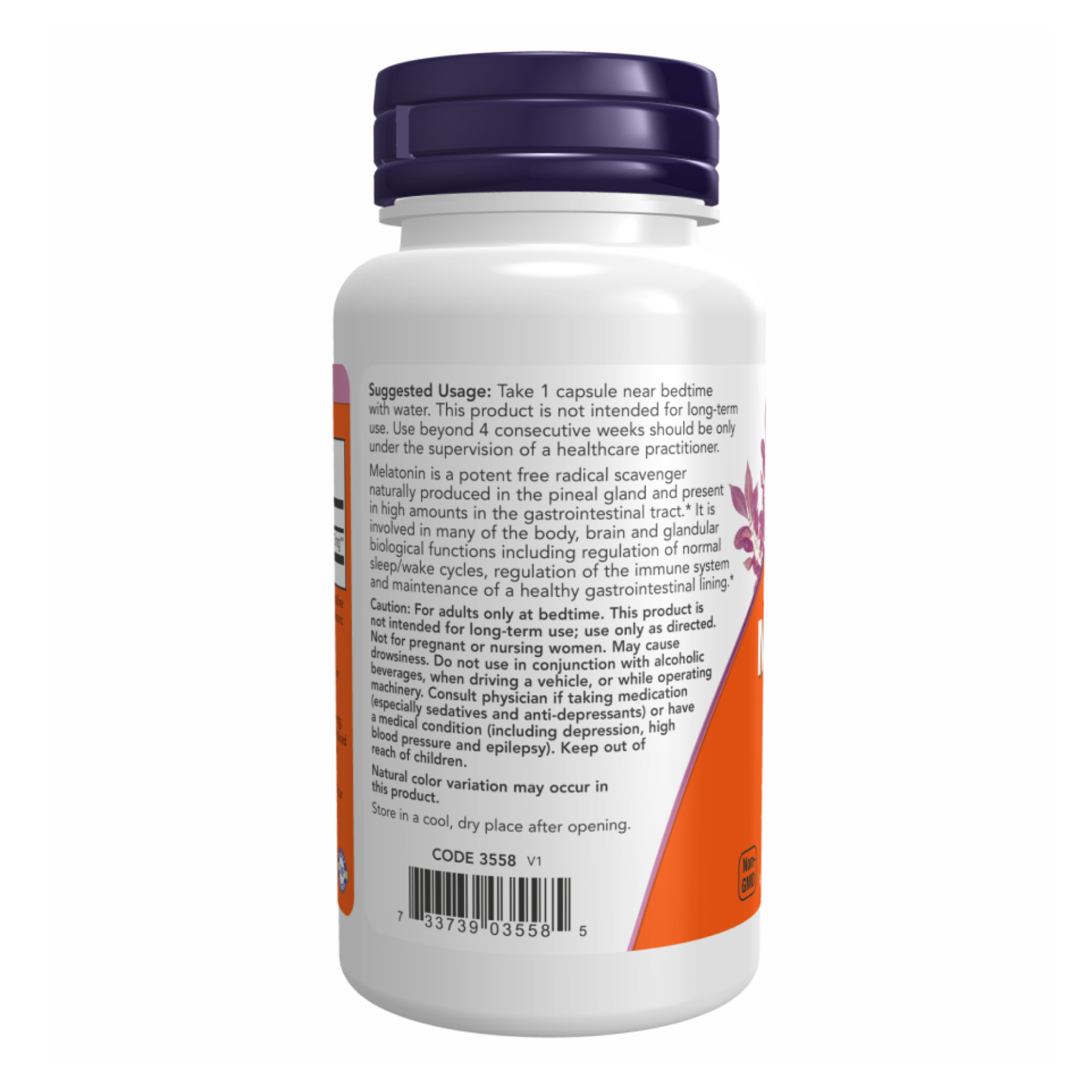 Now Foods Melatonin 20mg - 90 vcaps 2022-10-1710