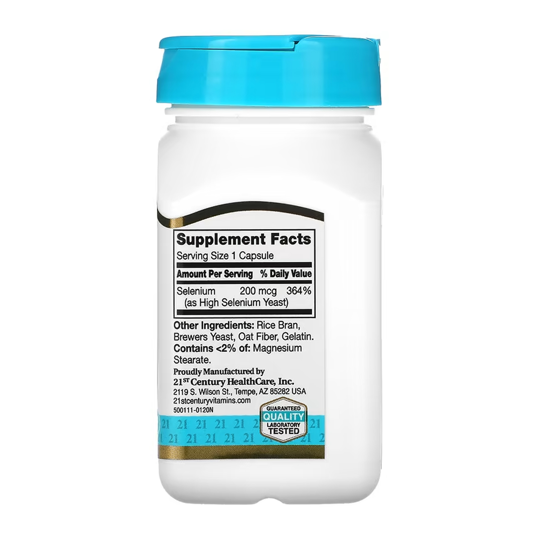 21st Century Selenium 200 mcg - 60 caps 100-94-7113786-20