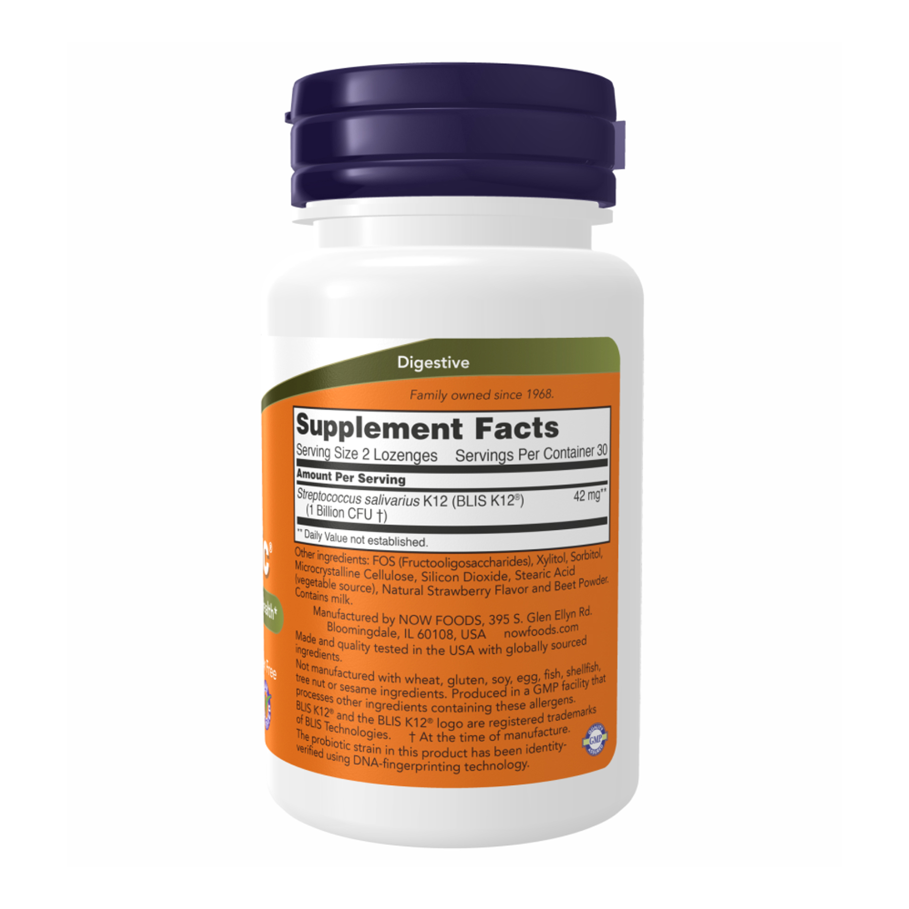 Now Foods Oralbiotic - 60 loz 100-24-1147679-20