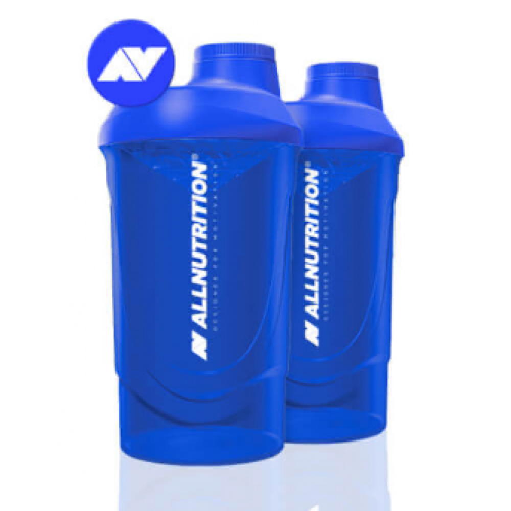 Allnutrition Shaker - 600ml Stunning Blue 2LOGO 100-84-0406693-20
